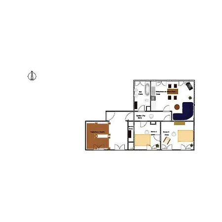 Dresdner-tag Emma 80m², 3 * Dresde